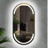 LAZER KUMLAMALI LEDLİ OVAL AYNA
