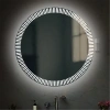 LASER SANDBLASTED LED MIRROR