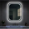 LASER SANDBLASTED LED MIRROR