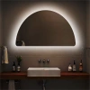 LED IŞIKLI YARIM DAİRE AYNA