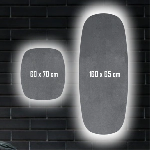 LED IŞIKLI BANYO AYNASI VE BOY AYNASI İKİLİ TAKIM