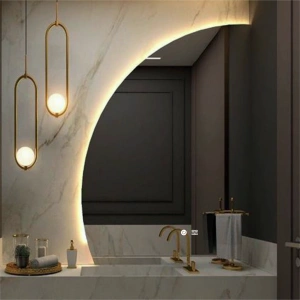 3 RENK IŞIK AYARLI DOKUNMATİK BUĞU ÖNLEYİCİ LEDLİ AYNA