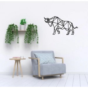 BOĞA TEMALI AHŞAP TABLO