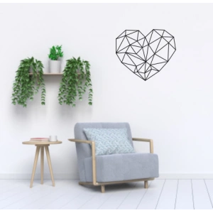 KALP TEMALI AHŞAP TABLO