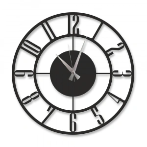 LATİN RAKAMLI AHŞAP SAAT