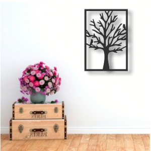 TEK AĞAÇ AHŞAP TABLO