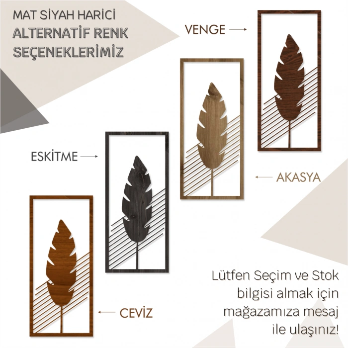 DOĞA TEMALI AHŞAP TABLO