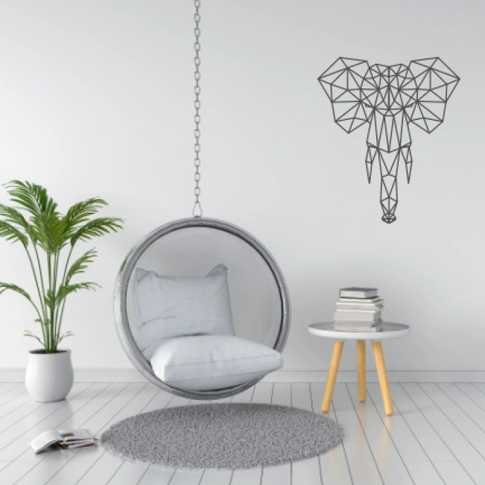 FİL TEMALI AHŞAP TABLO