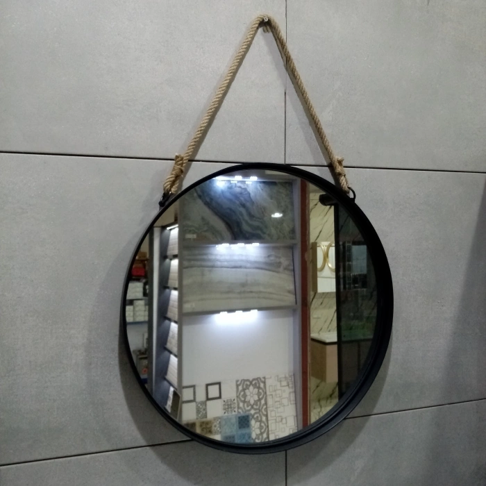 HALAT ASKILI METAL ÇERÇEVELİ AYNA