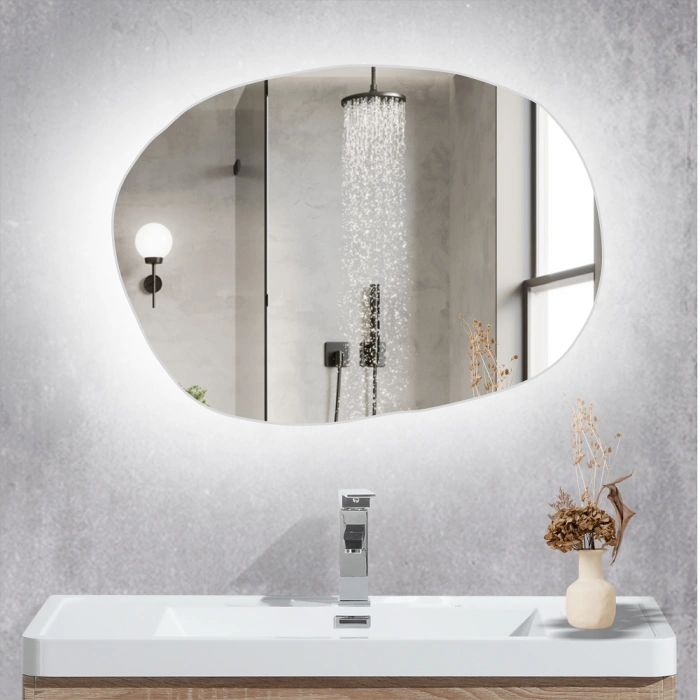 LED IŞIKLI ASİMETRİK AYNA