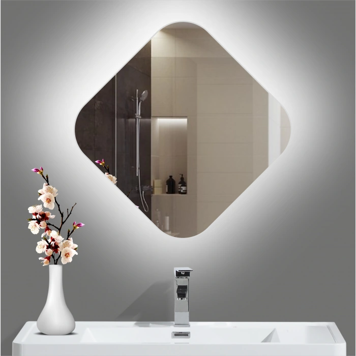 LED IŞIKLI ASİMETRİK AYNA