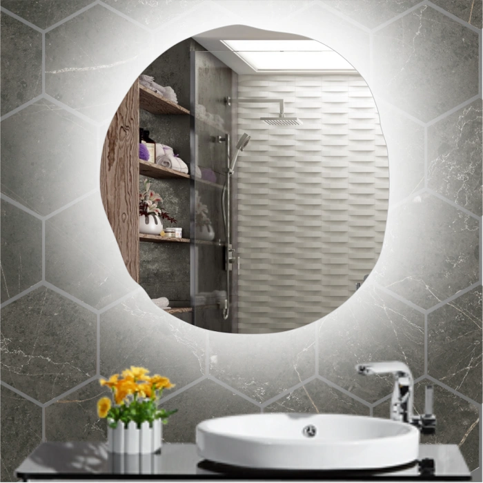 LED IŞIKLI ASİMETRİK AYNA