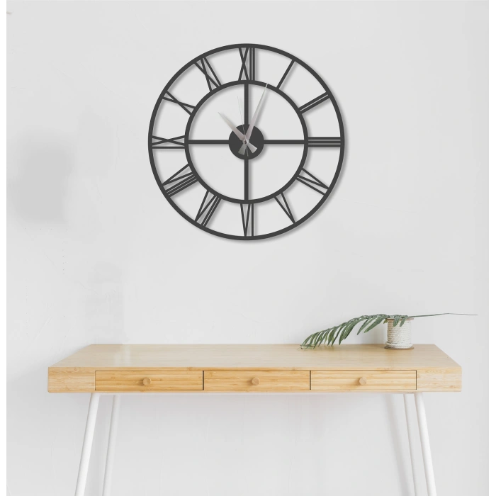 ROMA RAKAMLI AHŞAP SAAT