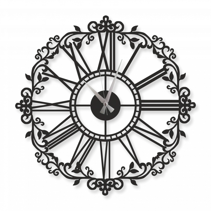 ROMA RAKAMLI AHŞAP SAAT