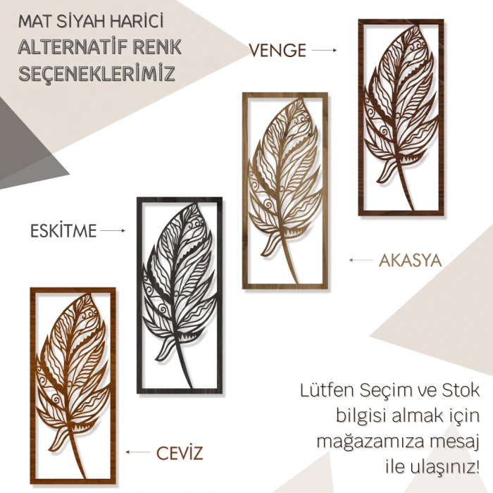 TÜY TEMALI AHŞAP TABLO