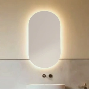 LED IŞIKLI OVAL AYNA