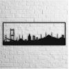 İSTANBUL SİLÜETİ AHŞAP TABLO