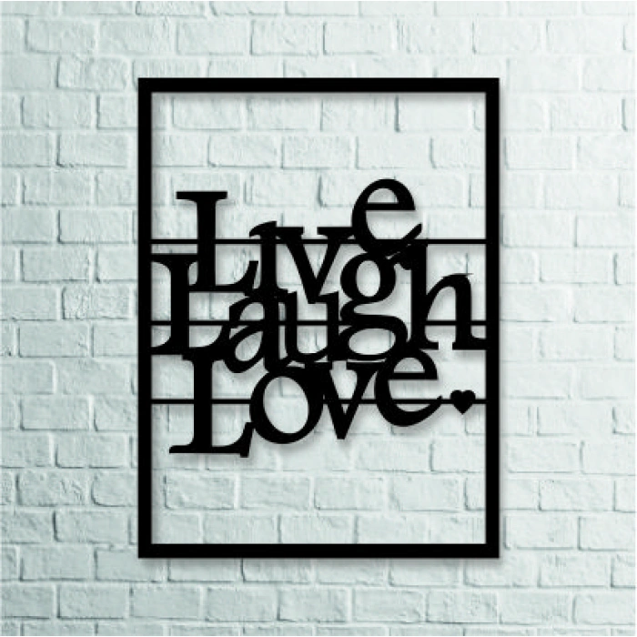 DEKORATİF YAZI TABLO