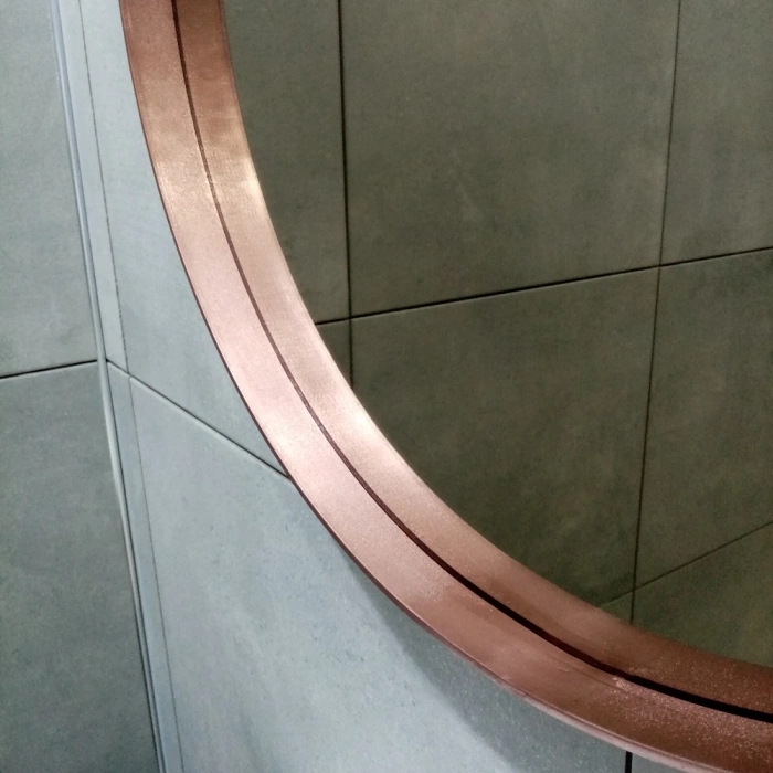 HALAT ASKILI METAL ÇERÇEVELİ AYNA