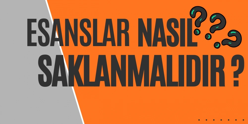Esanslar Nasıl Saklanmalıdır ?