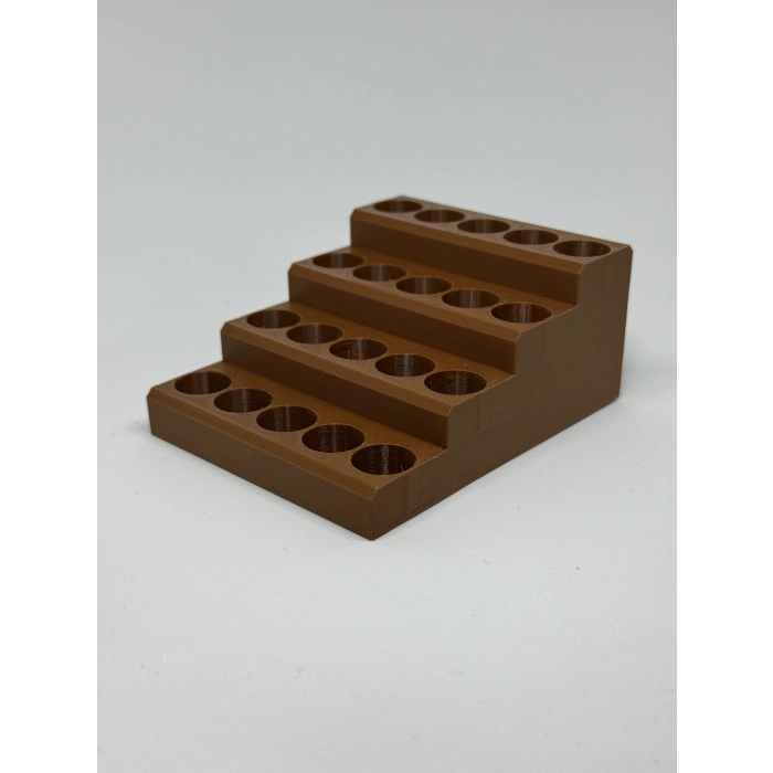 Kademeli Tester Şişe Standı (Özel Üretim)