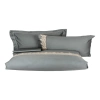ECO COTTON AZRA Ç.K NEVRESİM TAKIMI %100 OR.PA YEŞİL 200X220 CM