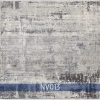 WOOLKNOT HALI NEVADA NV013 GRİ-MAVİ 160X230