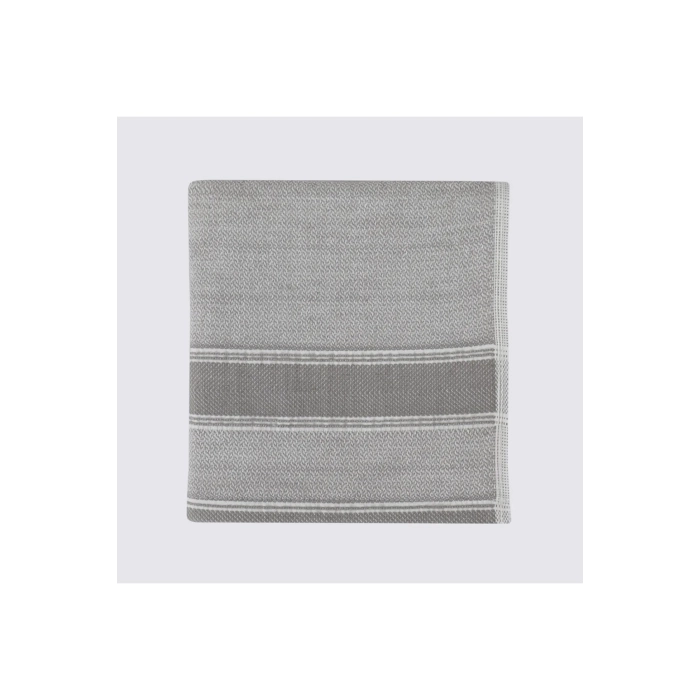 ECO COTTON ELİS 3LÜ KURULAMA HAVLU GRİ_KREM HAVLU 40*60
