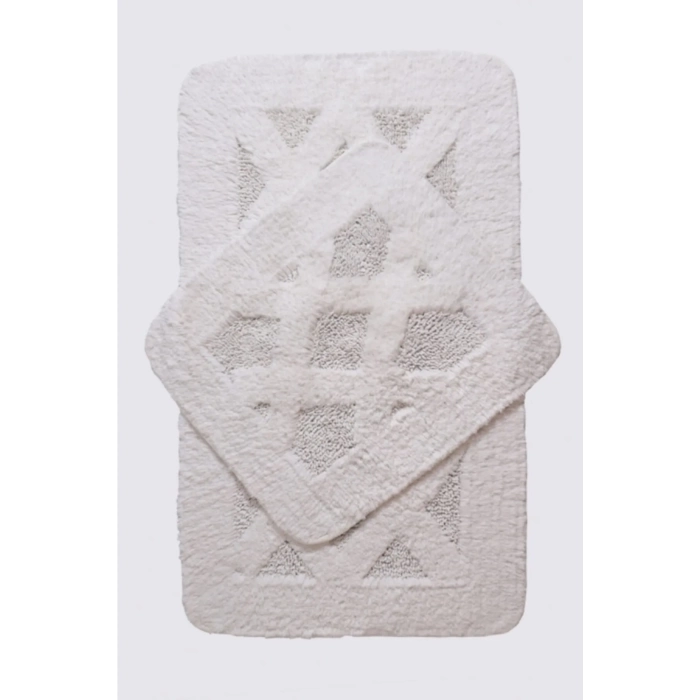 ECO COTTON NOVA 2Lİ BANYO PASPASI KREM