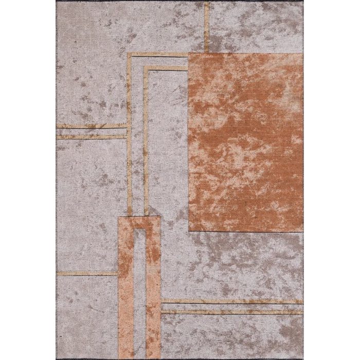 MAJOLİKA HALI IKON PLUS IK55A BEJ TABA KIREMIT 120X180