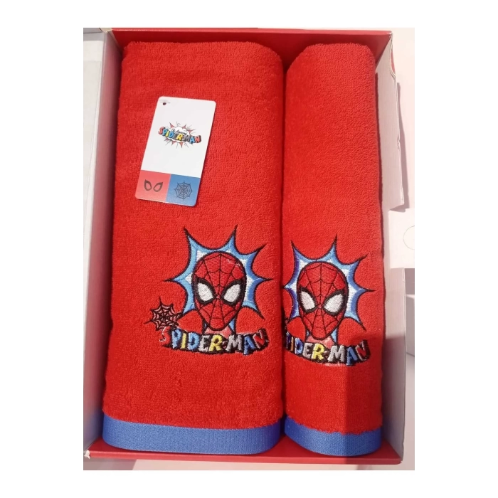 ÖZDİLEK DSNY BANYO SETI KIRMIZI SPIDERMAN RED