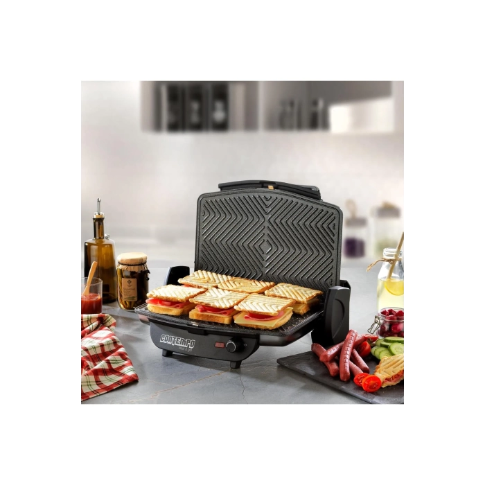 SCHAFER CONTEMPO TOST MAKİNESİ-1 PRÇ-INOX_SIYAH