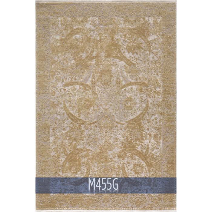 WOOLKNOT CRAFT M455G KREM-GRİ 160X230