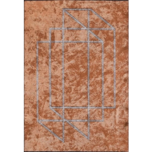 MAJOLİKA HALI IKON PLUS IK52A KIREMIT A.GRI 120X180