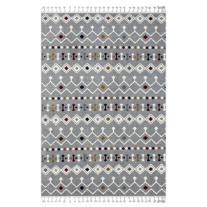 SEYRAN HALI PUFFY 1002 MULTİ GRİ 80X150