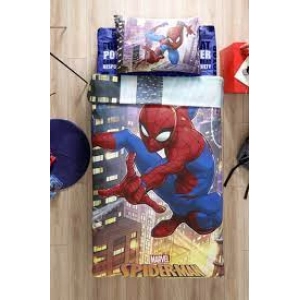 ÖZDİLEK DSNY PİKE TAKIMI RANFORCE TEK KİŞİLİK MAVİ SPIDERMAN NIGHT