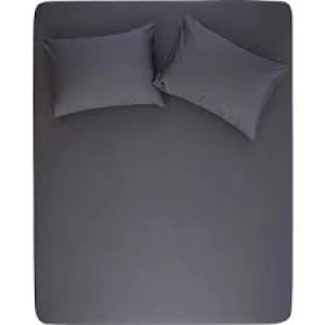 ÖZDİLEK ÇARŞAF FITTED YASTIKLI RANFORCE ANRTAZİT TRENDY 180*200 ÇİFT KİŞİLİK