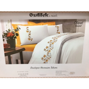 ÖZDİLEK NEVRESİM TK. ÇİFT KİŞİLİK BOQUTIQUE HARDAL CLARET