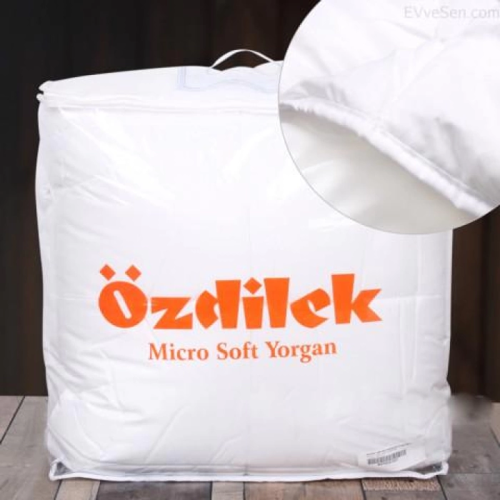 ÖZDİLEK YORGAN MİCROSOFT ÇİFT KİŞİLİK BEYAZ 195X215