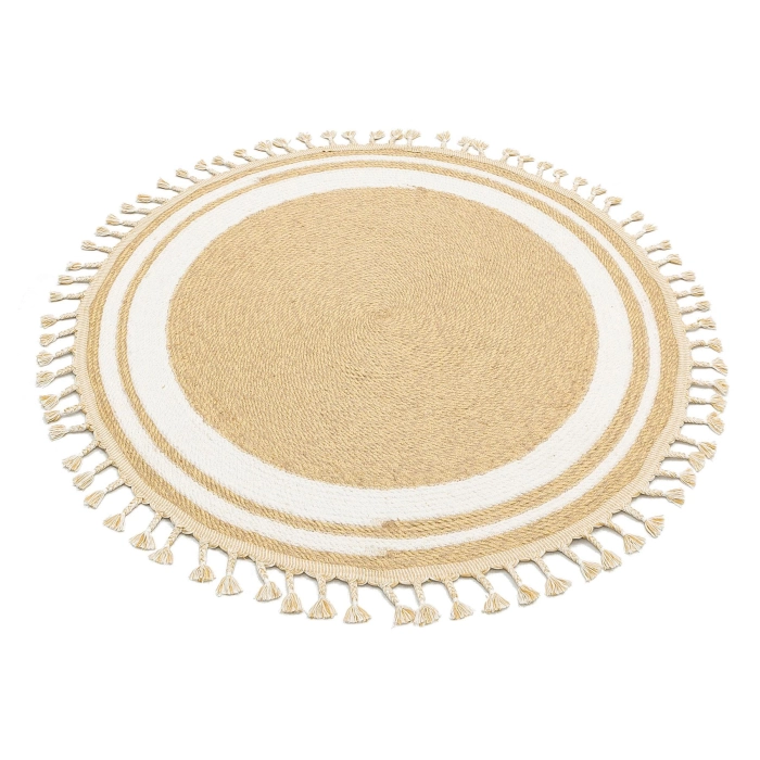 EKO PATNA PTN06 NATUREL WHITE 90X90 YUVARLAK
