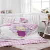 ÖZDİLEK NEVRESİM TAKIMI RANFORCE BEBE PEMPE PURPLE LOVER