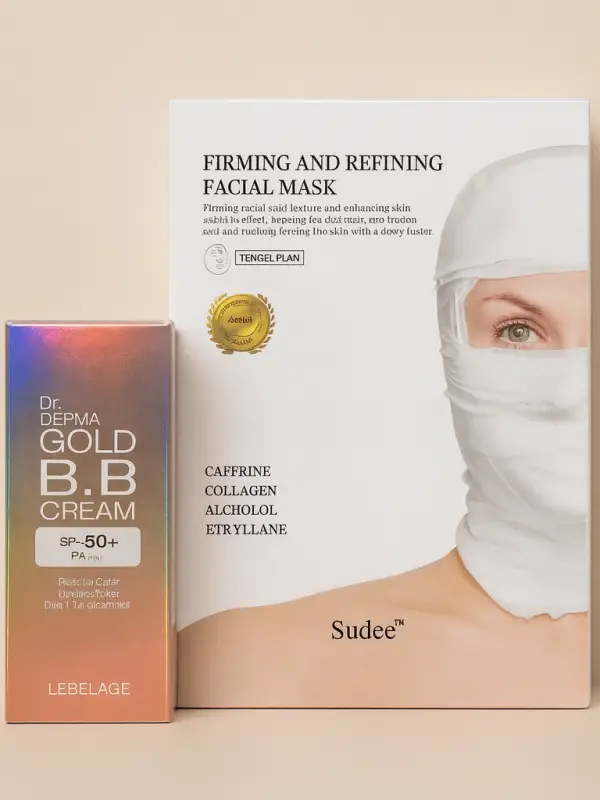 Sıkılaştırıcı Yüz Maskesi + Altın BB Krem SPF 50+