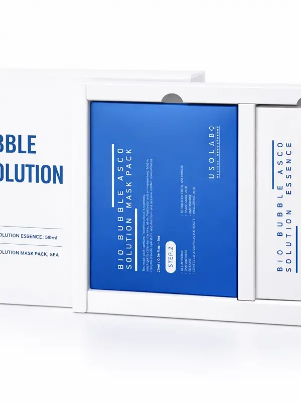 USOLAB Bio Bubble ASCO Solution Kit – Oksijen Kabarcıklı Profesyonel Bakım Seti 5/5 tane