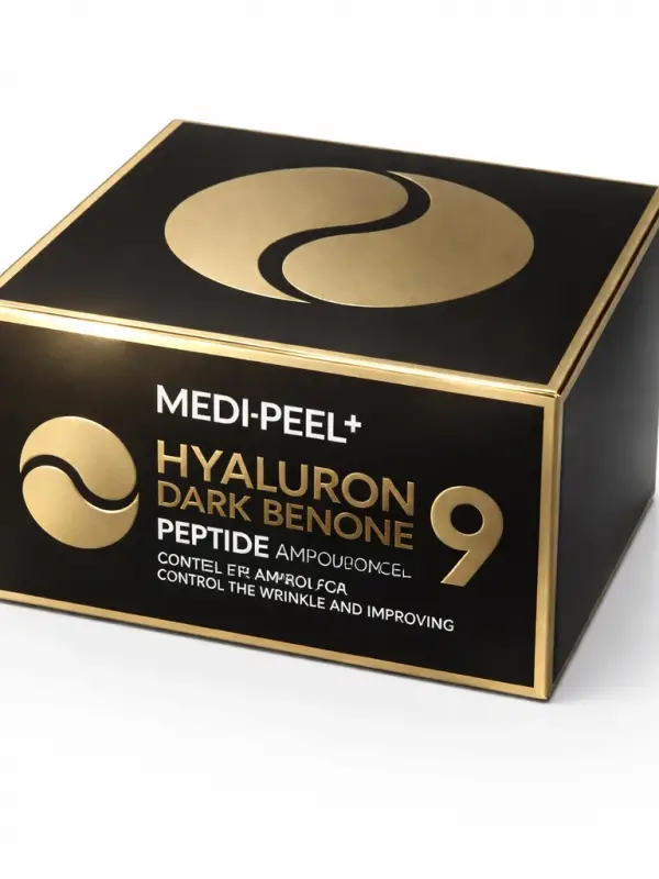 Medi-Peel Hyaluron Dark Benone 9 Göz Altı Patch – Koyu Halka, Şişlik ve Kırışıklık Karşıtı