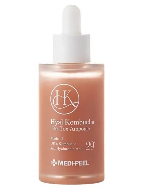 MEDIPEEL Hyal Kombucha Tea-Tox Güçlendirici Ampul %70 Kombucha & Seramid 50 ml