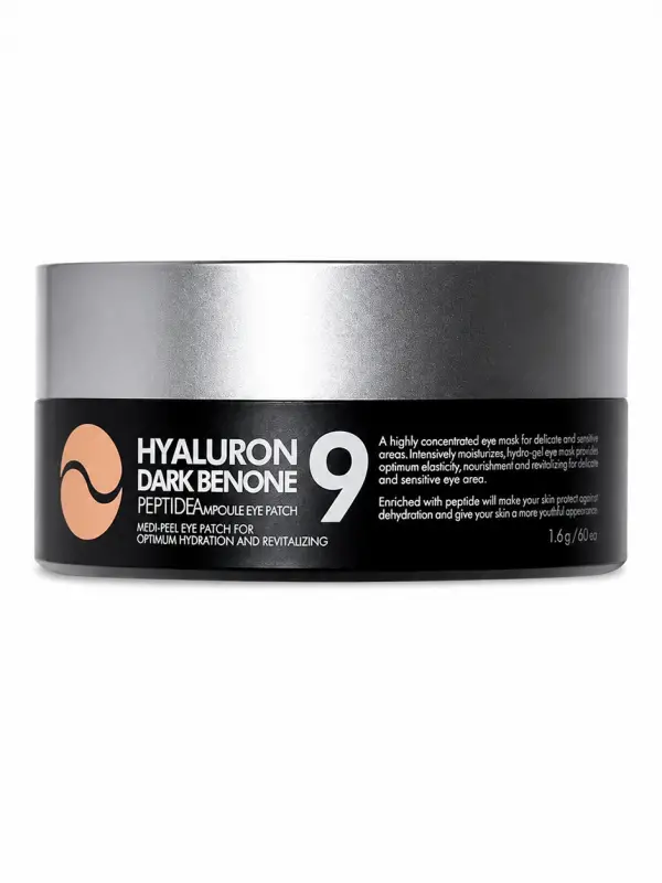 Medi-Peel Hyaluron Dark Benone 9 Göz Altı Patch – Koyu Halka, Şişlik ve Kırışıklık Karşıtı