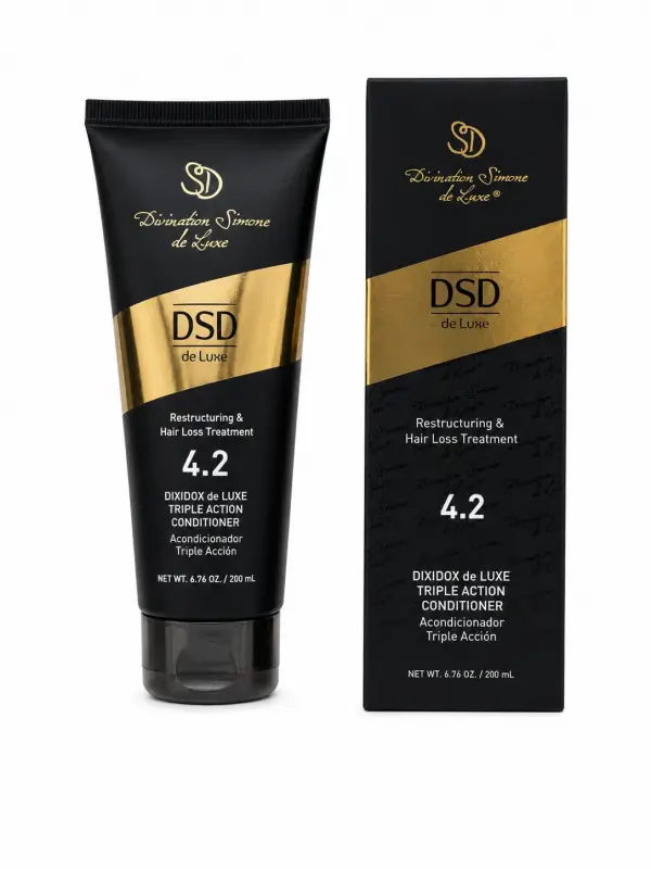 DSD de Luxe 4.2 Triple Action Conditioner — Üç Etkili Saç Güçlendirici Bakım Kremi 200 ml