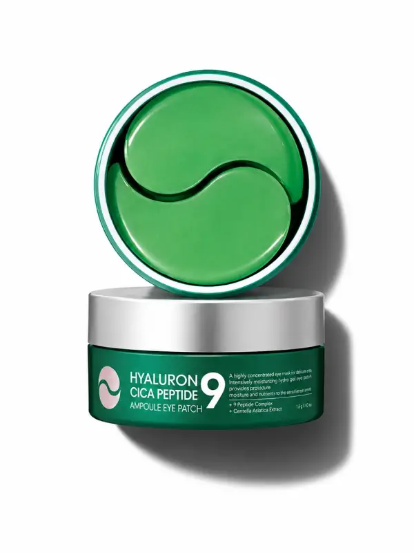 MEDI-PEEL Hyaluron Cica Peptide 9 Ampoule Eye Patch — гидрогелевые патчи от сухости, усталости и мелких морщин, 60 шт.