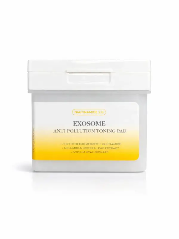 APOTHE Exosome Anti Pollution Toning Pad Hassas Ciltler için Aydınlatıcı ve Koruyucu Tonik Pedler 170 ml