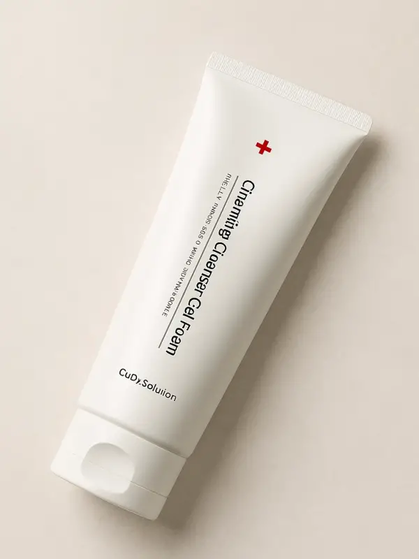 CUSKIN Dr. Solution Cicaming Cleanser Gel Foam Centella Asiatica İçerikli Hassas Temizleme Jeli 150 ml